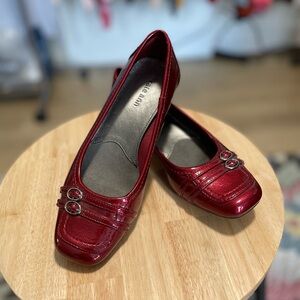 Stylish Red Flats for Women